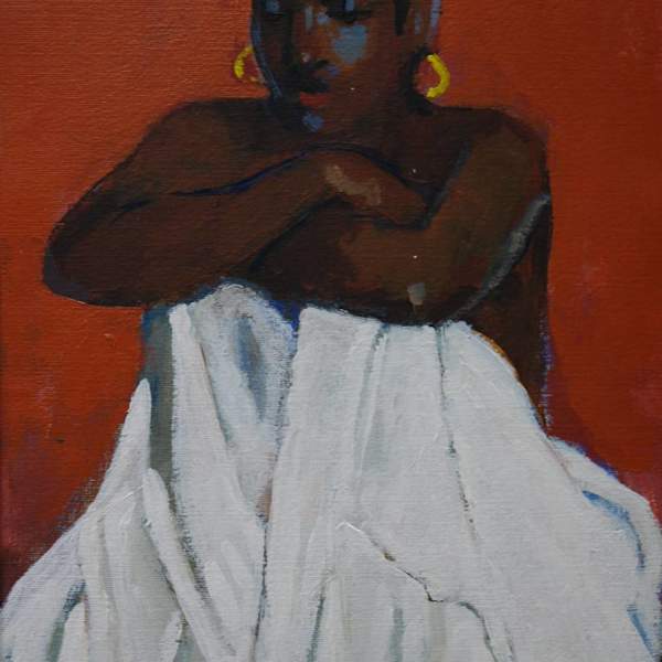 Girl In Petticoat by Boscoe Holder, Image 1.