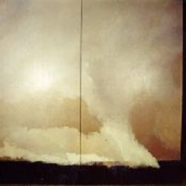 Grey Study (Sky Scene) Diptych by Jill A. Rupinski, Image 1.