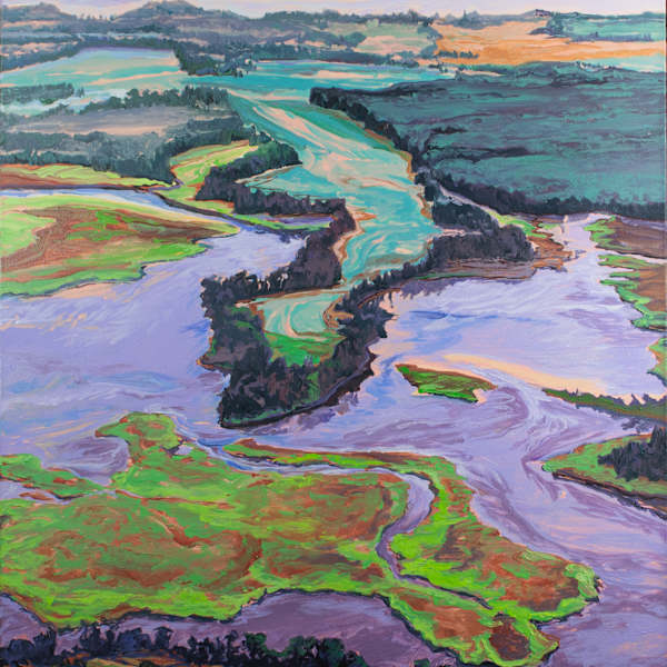 Tree Rimmed Peninsulas by Scott Wright, Image 2.