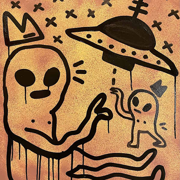 We Come in Peace by Coolman Coffee Dan, Image 1.