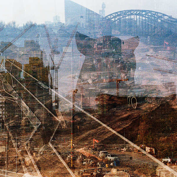Constructing the Tower of Babel (with Crane) IV by Nichole Velasquez, Image 1.