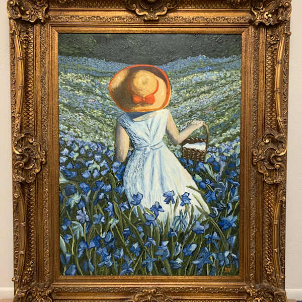 Bluebell Haven, after Daines by Jennifer Pellegrino, Image 1.
