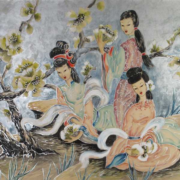 Hibiscus Maidens by Georgina, Image 1.