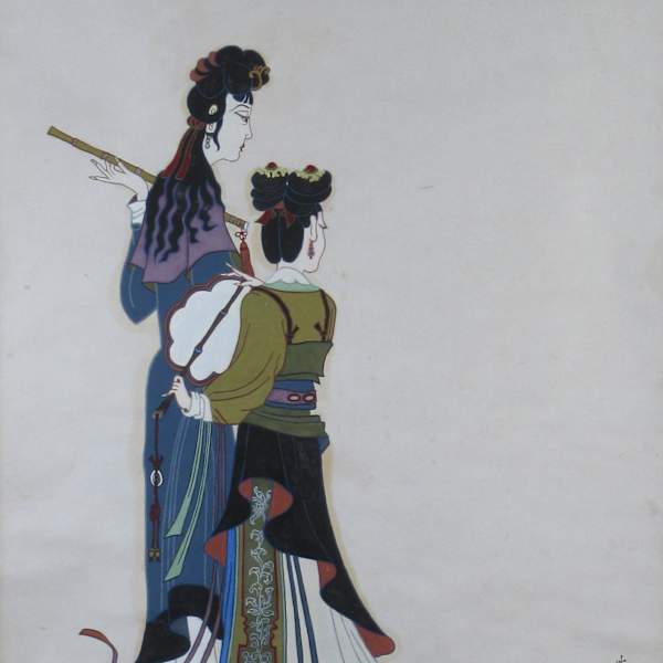 Two Ladies by Chiu Fung Poon, Image 1.
