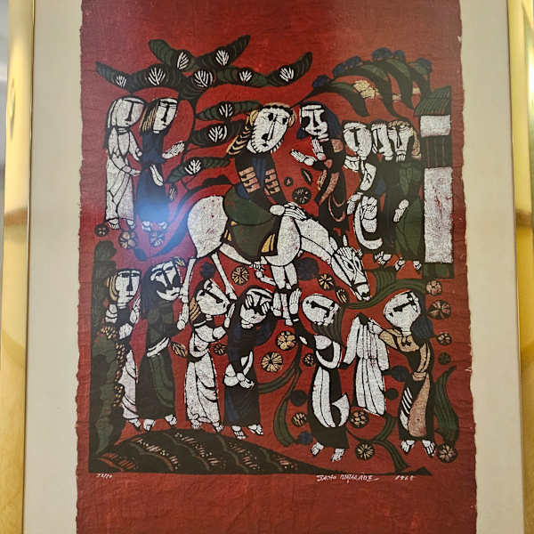 Jesus Entering Jerusalem by Sadao Watanabe, Image 4.