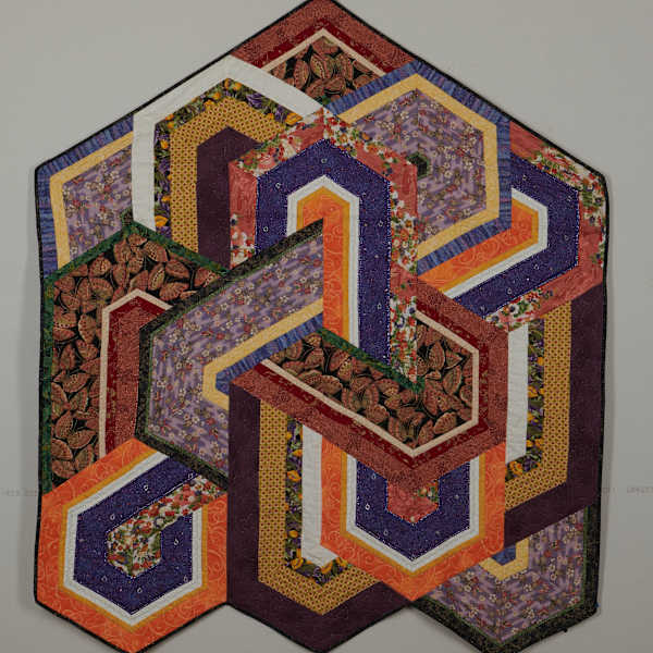 Family Ties Quilt by Edna Burow, Image 2.