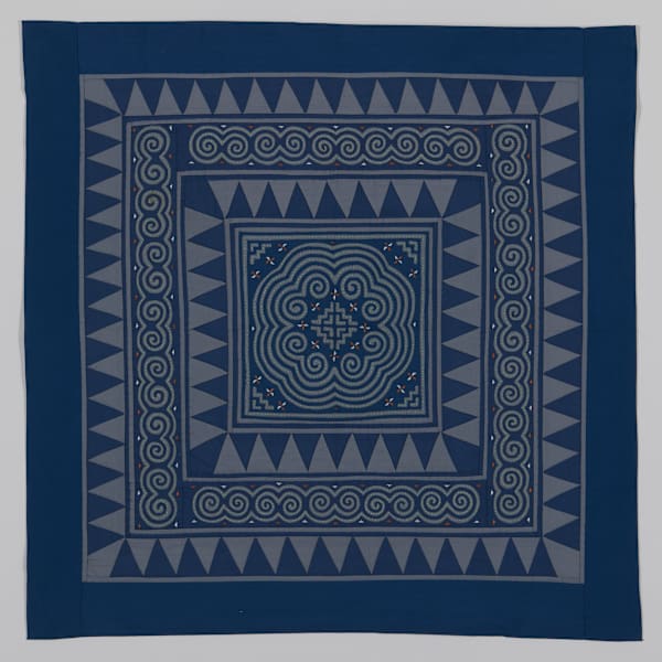 Elephant Foot Wall Hanging by Hmong Community, California, Image 1.