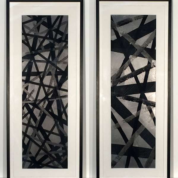 Two Vertical Drawings by Susan Chorpening, Image 2.