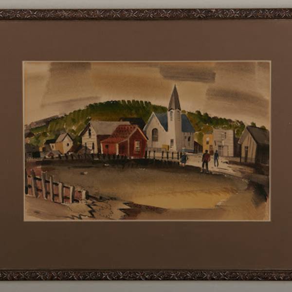 California Town by George Post, Image 1.