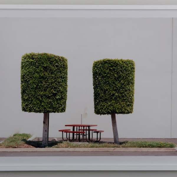 Industrial Landscape(ing): Topiary Lunch Table by J. Bennett Fitts, Image 1.