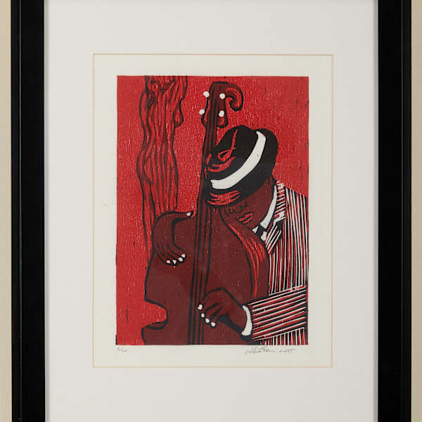 Jazz Bass Musician by Alison Saar, Image 2.