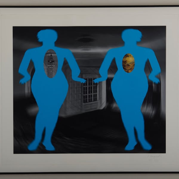 Two Female Figures by Jill Giegerich, Image 1.