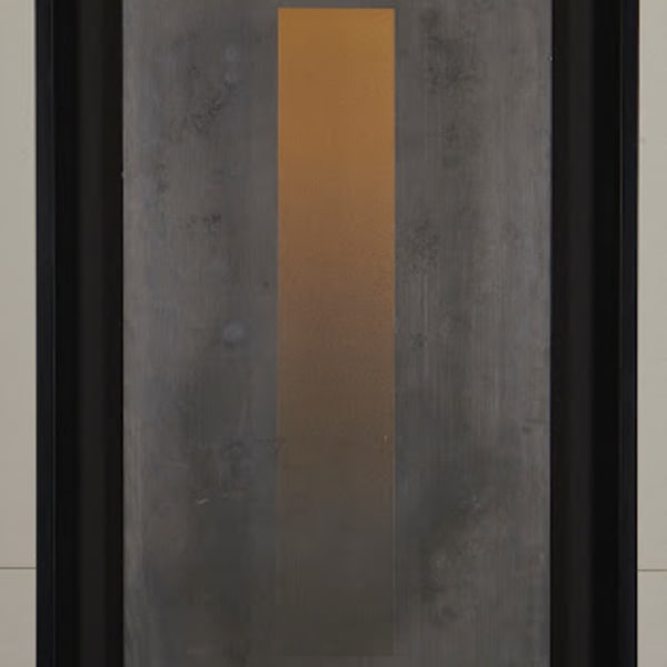 Gold to Lead Stripe by Eric Orr, Image 1.