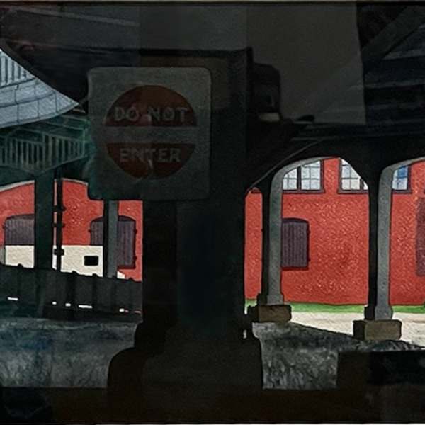 Under the Bridge #2 by Phyllis Sloane, Image 1.