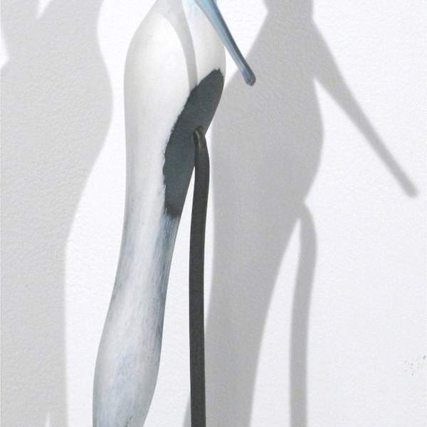 Bird Study (blue/white) by Chadd Lacy, Image 1.
