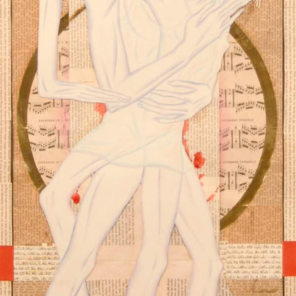 Cosmic Dance Collage Series by Audrey Skuodas, Image 1.