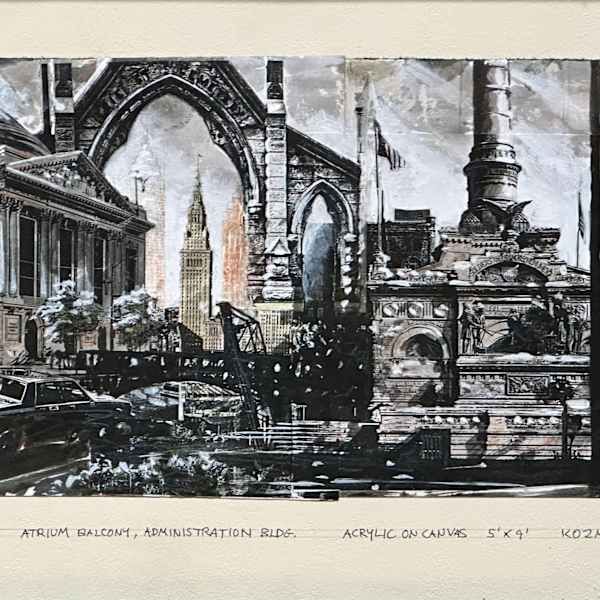 Study Collage - Public Square by George Kozmon, Image 2.