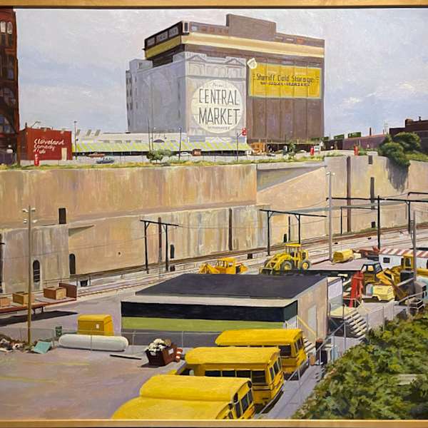 Afternoon Downtown (Central Market Site) by Carl Gombert, Image 1.