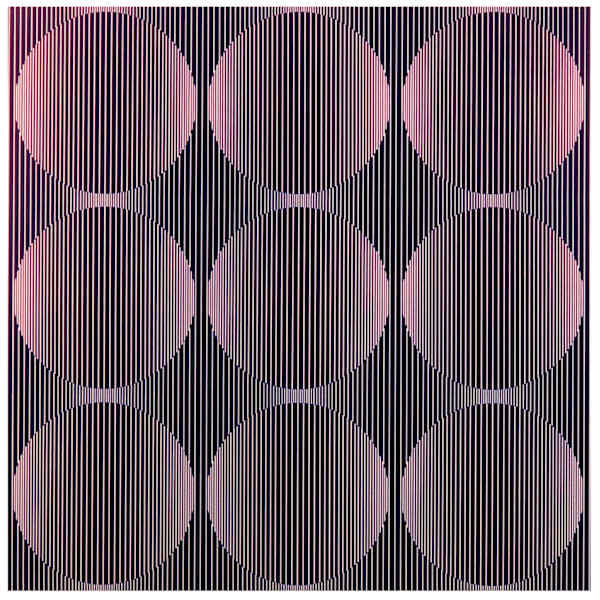Early Solar by Julian Stanczak, Image 1.