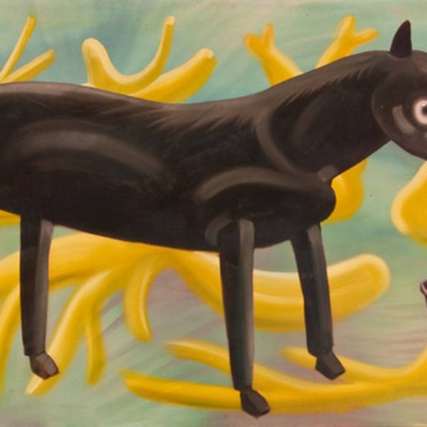 Dog and Bucket by Scott Miller, Image 1.