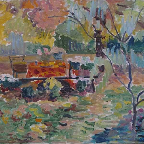 In the Backyard by Joseph B O'Sickey, Image 1.