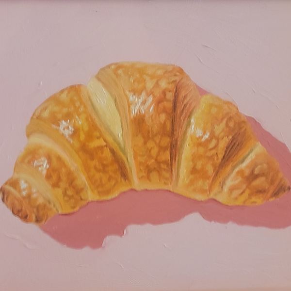 Pink Croissant by Katherine Kennedy, Image 2.