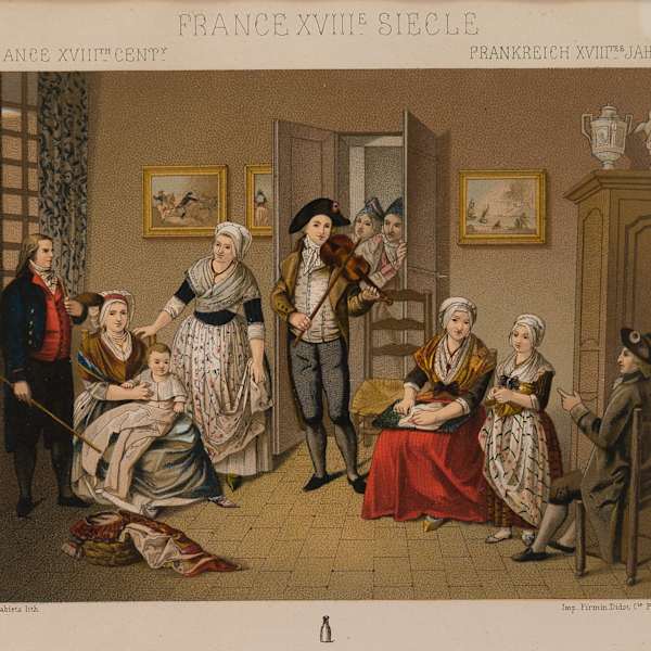 "France 18th c" by Urrabieta lith., Image 2.
