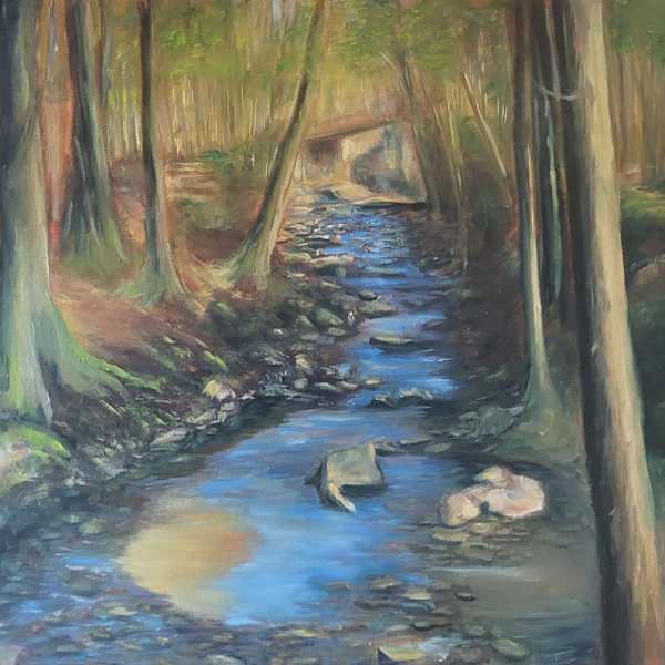 (IN PROGRESS)Morning light in the Deschenese Trail- North Ba by Gail Knecht, Image 1.