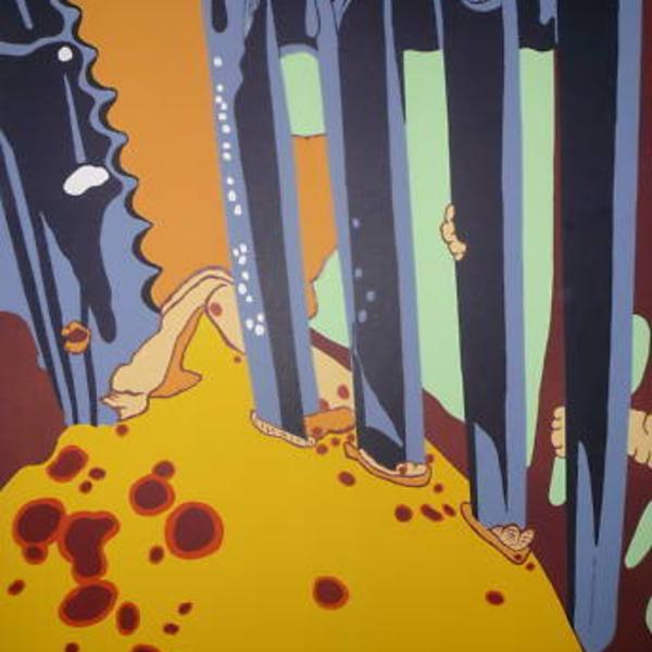 Campo de Batalha (1987) by Antonio Henrique Amaral, Image 1.