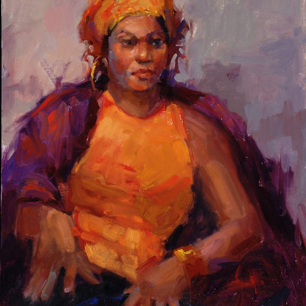Orange Lady by Victoria Mimiaga, Image 7.