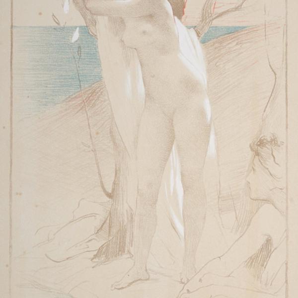 L'Inconnue by Antoine Calbet, Image 1.