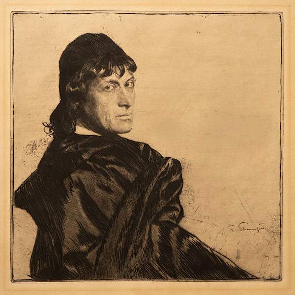 Josef Kainz as Hamlet by Ferdinand Schmutzer by Ferdinand Schmutzer, Image 5.