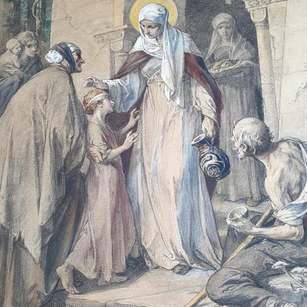 Charity by Hans Thoma, Image 2.