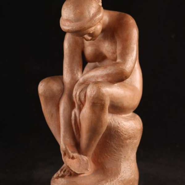 Bathing nude by Maurice De Korte, Image 1.
