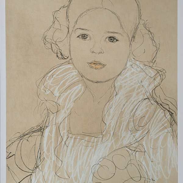 Portrait of Gertrude Flöge, after Gustav Klimt by Gustav Klimt, Image 1.