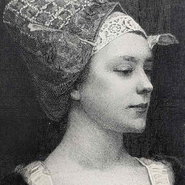 Serenity after Edgar Maxence by Louis Huvey, Image 1.