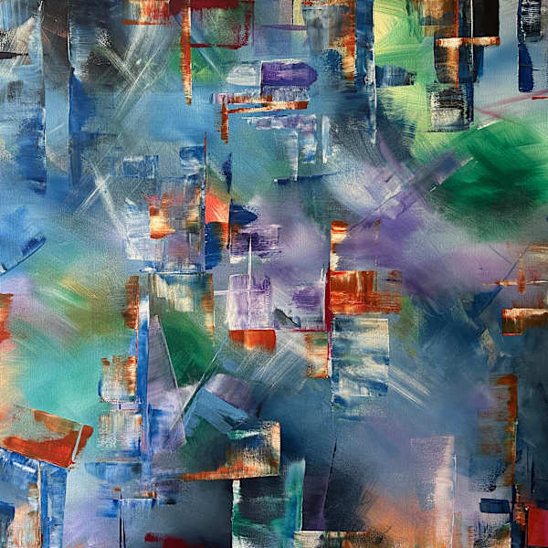 Colored Glass Reflections by Laura Henderson, Image 5.