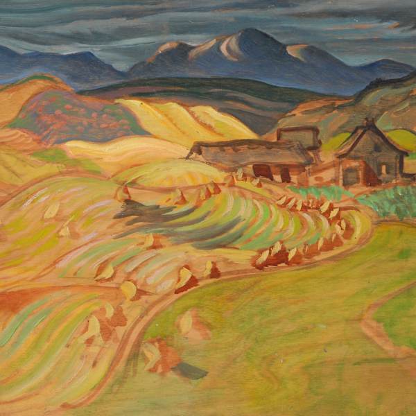 Harvest, St. Urbain, Quebec by George Pepper, Image 81.