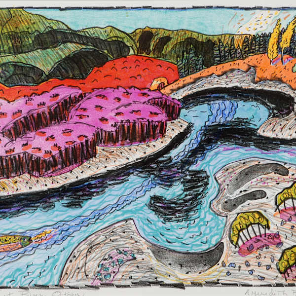 Trout River October by Anne Meredith Barry, Image 78.