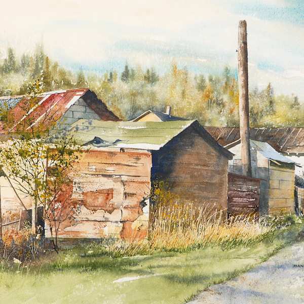 Lane in Virginiatown by Joan Zageris, Image 118.