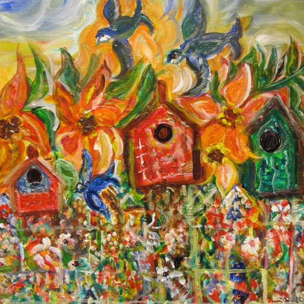 Birdhouses by Margaret Ham, Image 17.