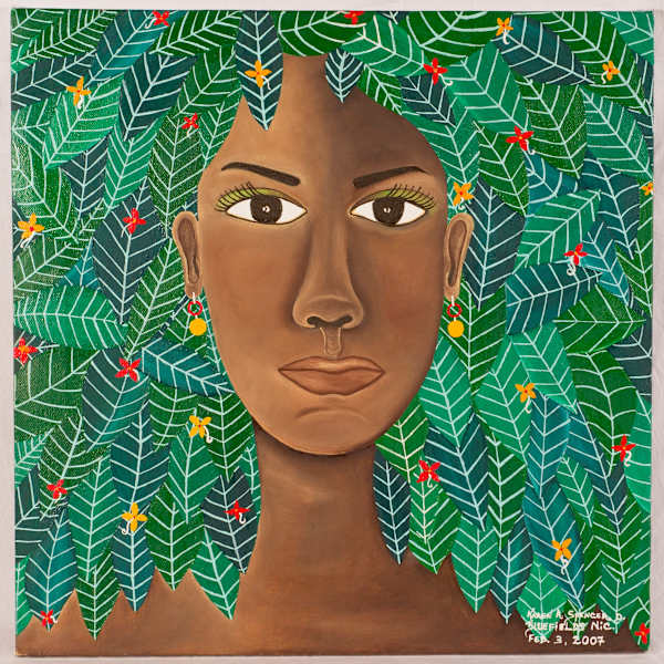 The Woman in Green by Karen A. Spencer, Image 1.