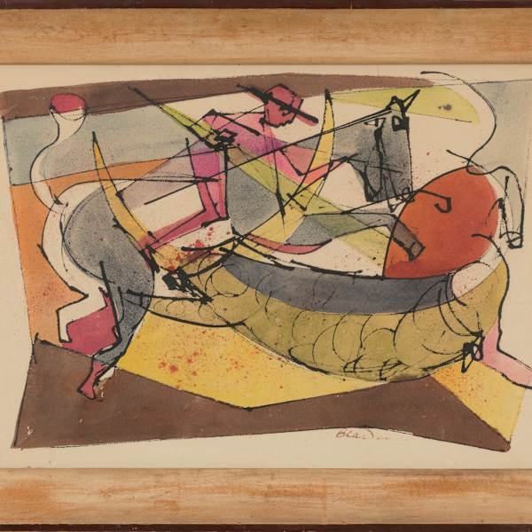 The Toreador by Romare Bearden, Image 6.