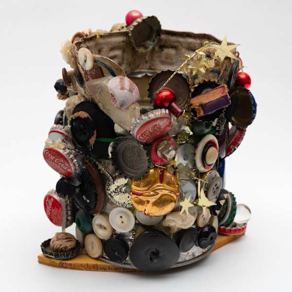 Untitled (Spirit Jar) by Beverly Buchanan, Image 1.