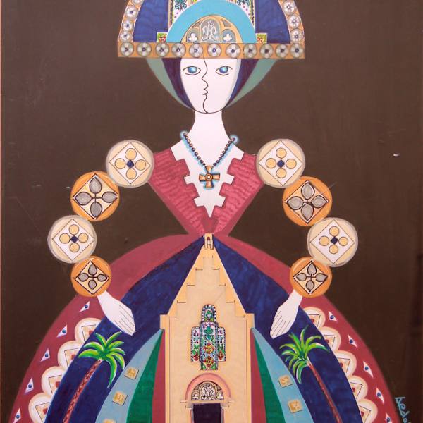 Menina de l'Ave Maria by Rosser Aldabó, Image 3.