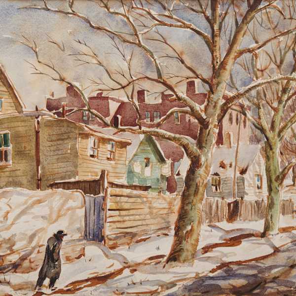 Snow Landscape by Henry Gasser, Image 2.