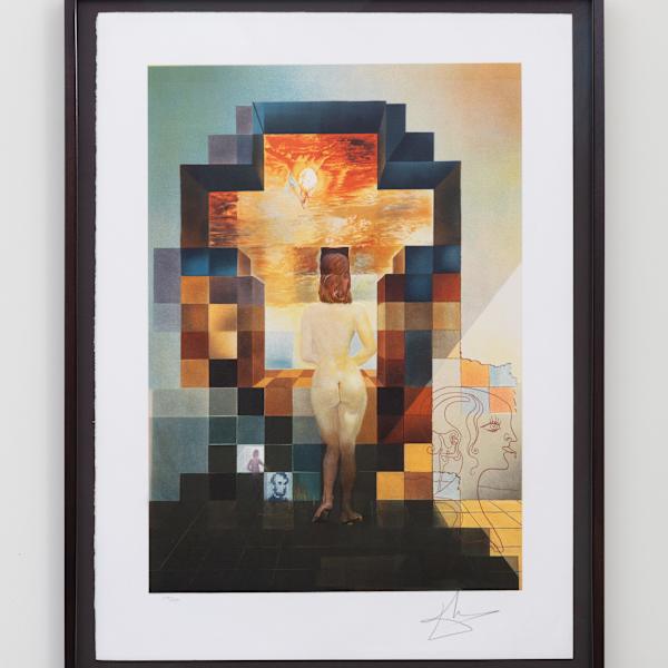 Lincoln in Dalivision by Salvador Dali, Image 6.