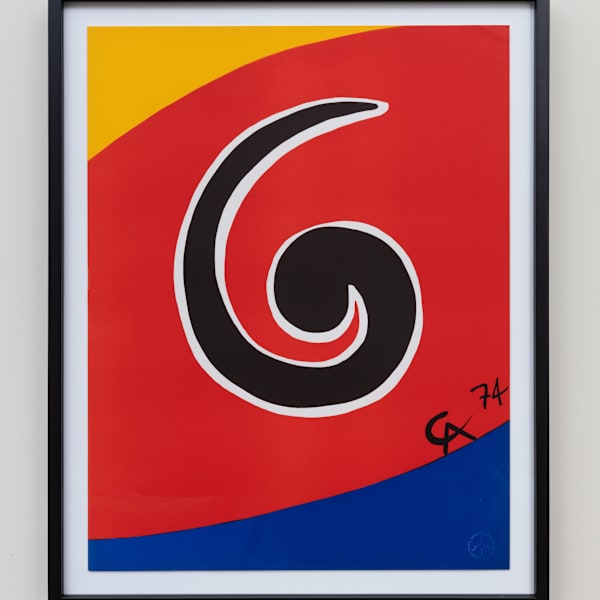 Untitled, from Flying Colors by Alexander Calder, Image 2.