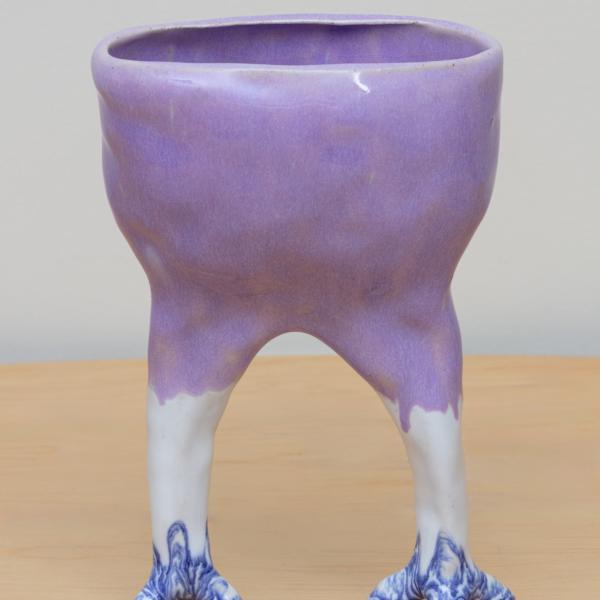 Leggy Vessel (Lavender) by Courtney Krings, Image 2.