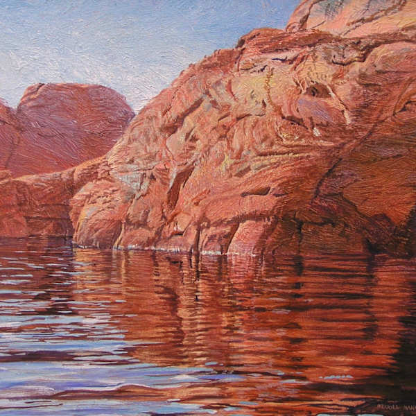 Navajo Shoreline by Merrill Mahaffey, Image 1.